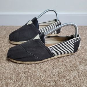 Toms Classic Espadrille Summer Cozy Shoe Slip‎ On 8